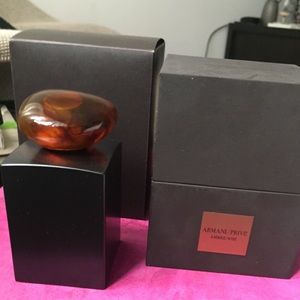 Armani Prive Amber Soie fragrance Brand New In Box